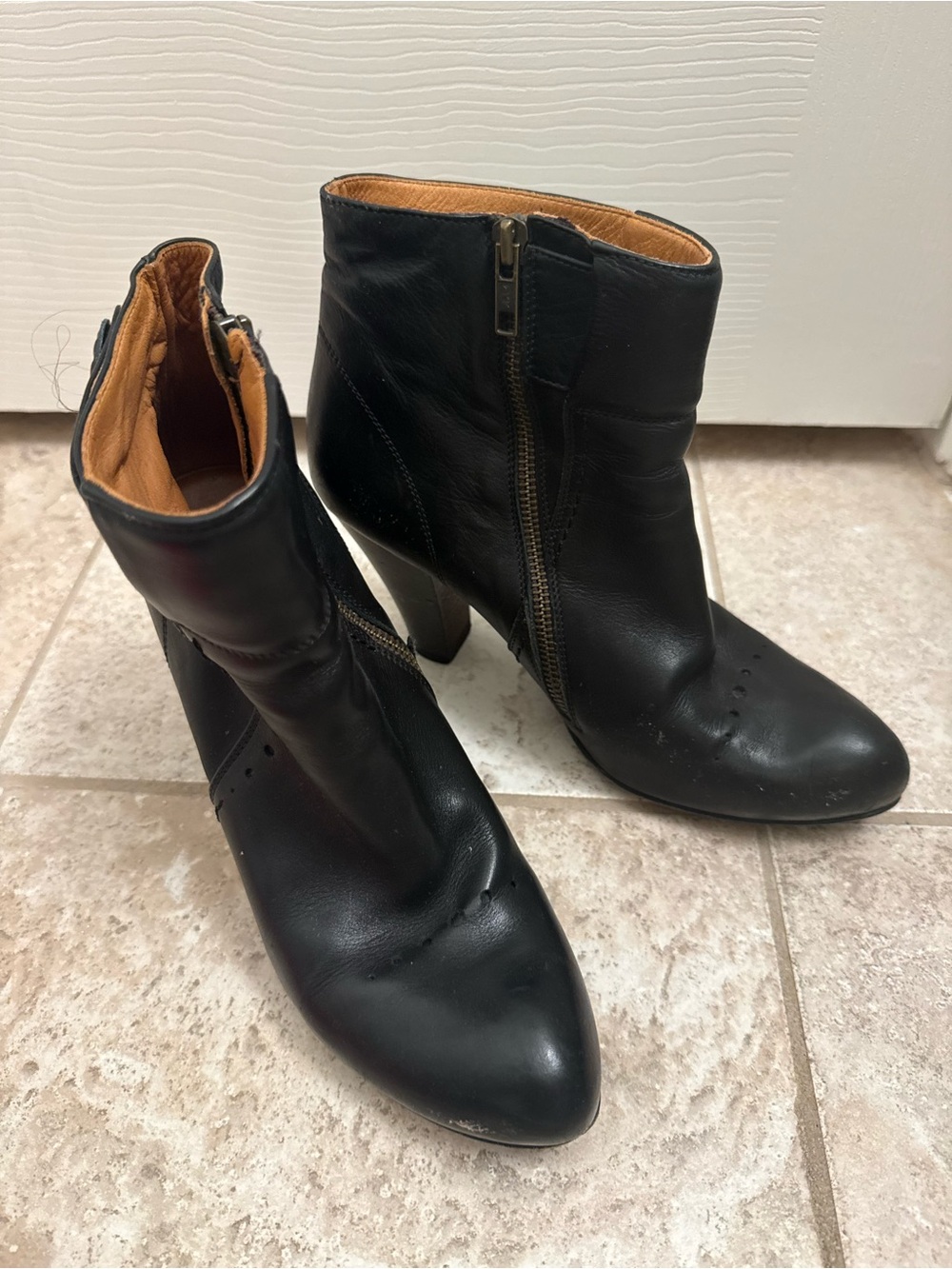 Anthropologie Sciapo Italian Leather Boots size 38